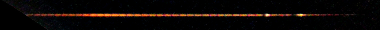 Processed fireball image