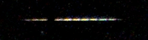 Processed fireball image