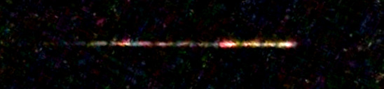 Processed fireball image