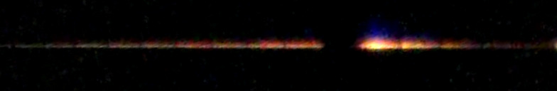 Processed fireball image