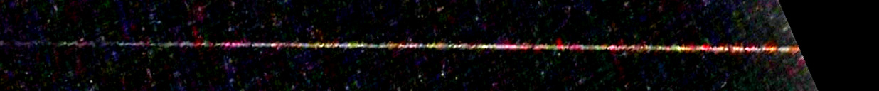 Processed fireball image