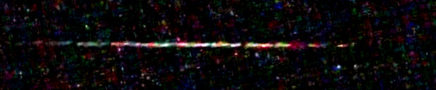 Processed fireball image