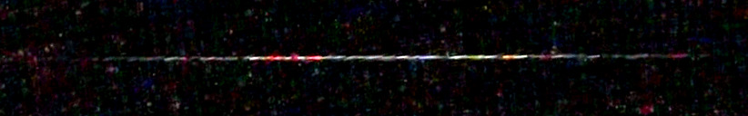 Processed fireball image