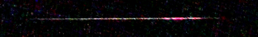 Processed fireball image