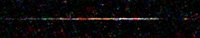 Processed fireball image