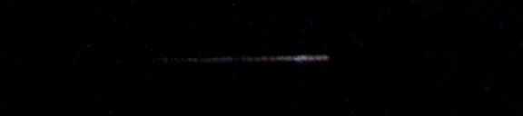 Unprocessed fireball image