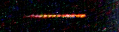 Processed fireball image