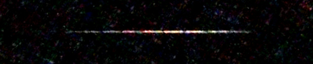 Processed fireball image