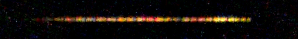 Processed fireball image