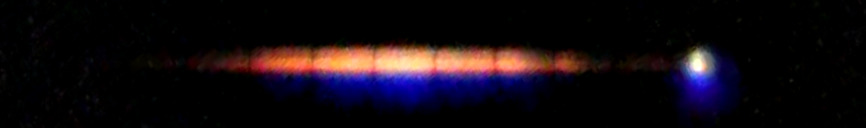 Processed fireball image