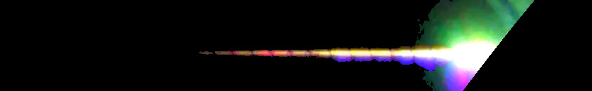 Processed fireball image