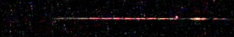 Processed fireball image