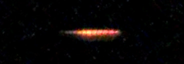 Processed fireball image