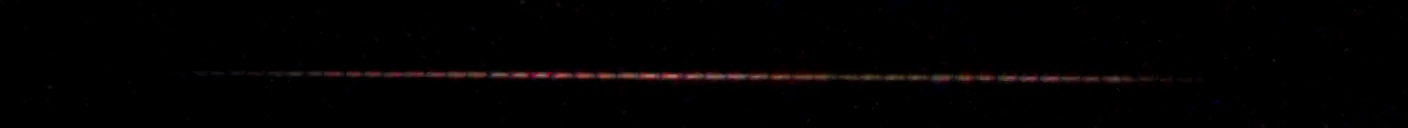 Unprocessed fireball image