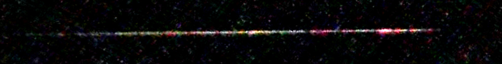 Processed fireball image