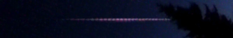Unprocessed fireball image