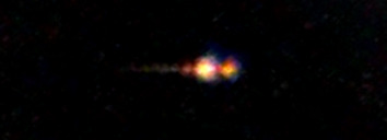 Processed fireball image