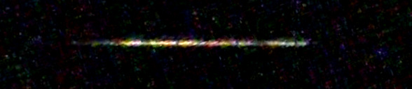 Processed fireball image