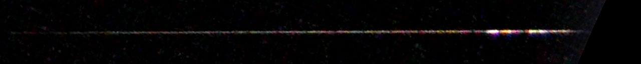 Processed fireball image