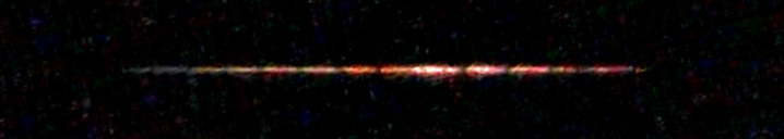 Processed fireball image