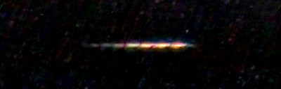 Processed fireball image