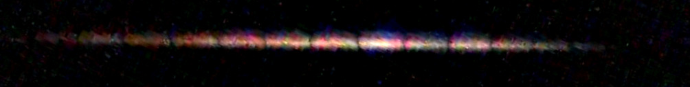 Processed fireball image