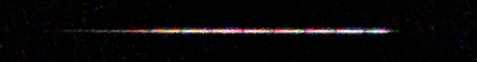 Processed fireball image