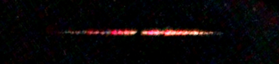 Processed fireball image