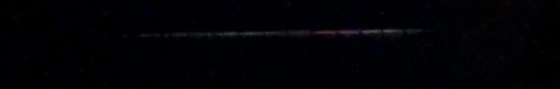 Unprocessed fireball image