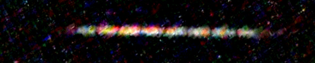 Processed fireball image