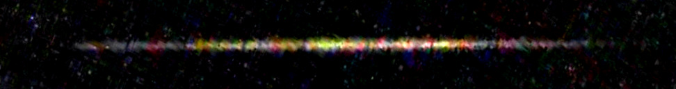 Processed fireball image