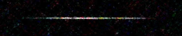 Processed fireball image