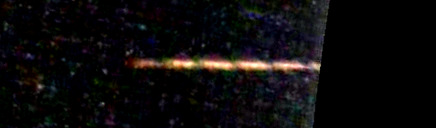 Processed fireball image