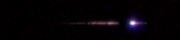 Unprocessed fireball image