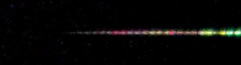 Processed fireball image