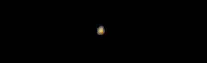 Processed fireball image