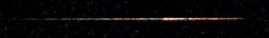 Processed fireball image