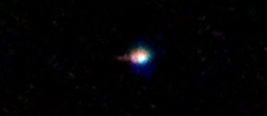 Processed fireball image