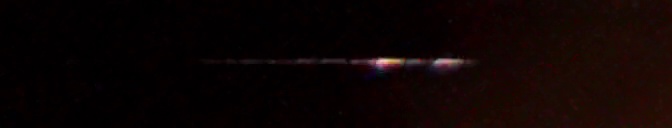 Unprocessed fireball image