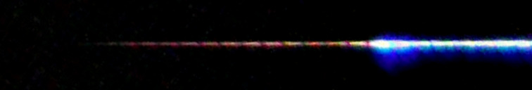 Processed fireball image
