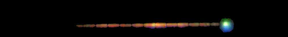 Processed fireball image