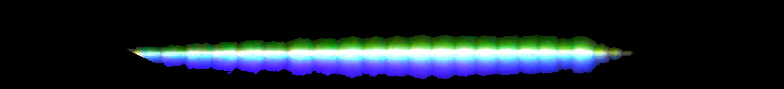 Processed fireball image