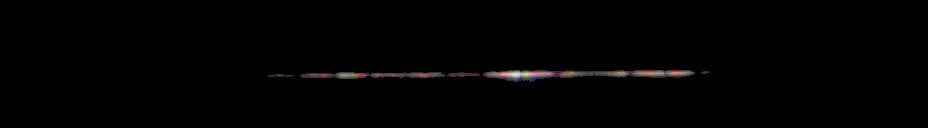 Processed fireball image