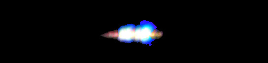Processed fireball image