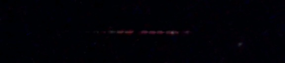 Unprocessed fireball image