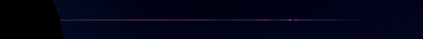 Unprocessed fireball image