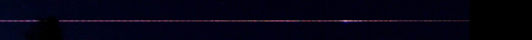 Unprocessed fireball image