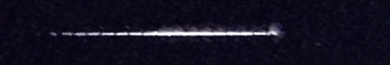 Unprocessed fireball image