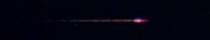 Unprocessed fireball image