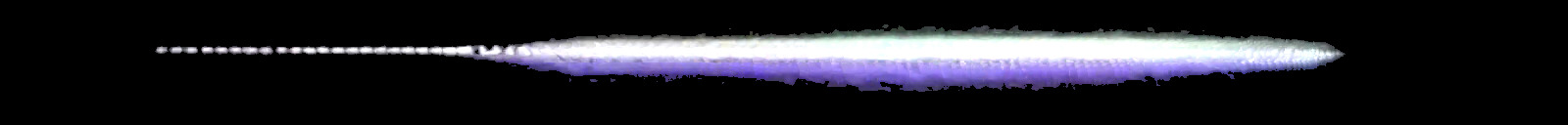 Processed fireball image